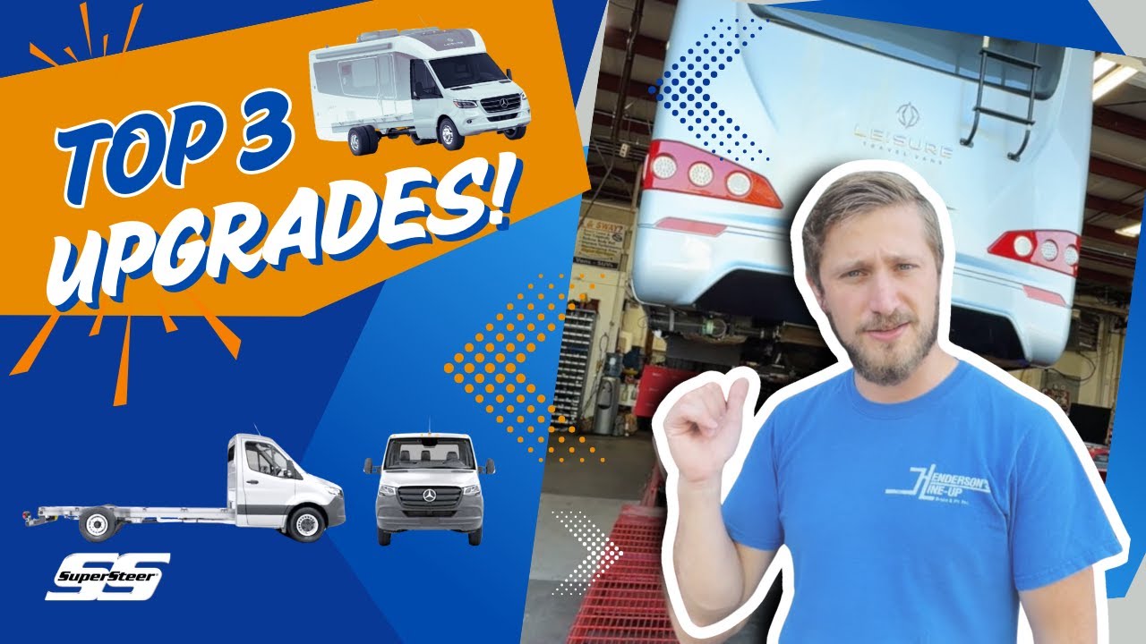 Top 3 Essential Upgrades for the Mercedes Sprinter 3500!