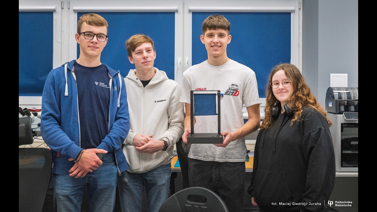 Automatyczna roleta. Projekt studentów Wydziału Mechanicznego Politechniki Białostockiej