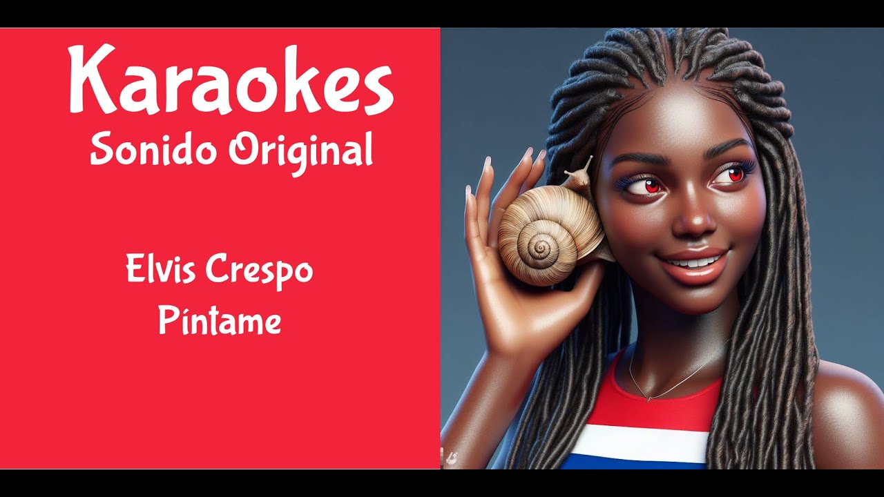 Elvis Crespo   Pintame   Karaoke