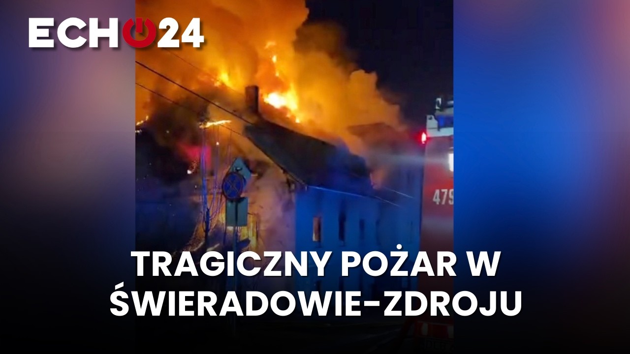 Tragiczny pożar w Świeradowie-Zdroju