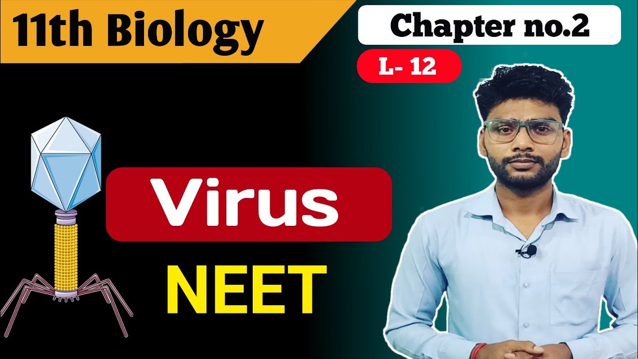 Biological Classification| Virus | Bacteriophage | Class 11 Biology | NEET | Pradeeps Biology