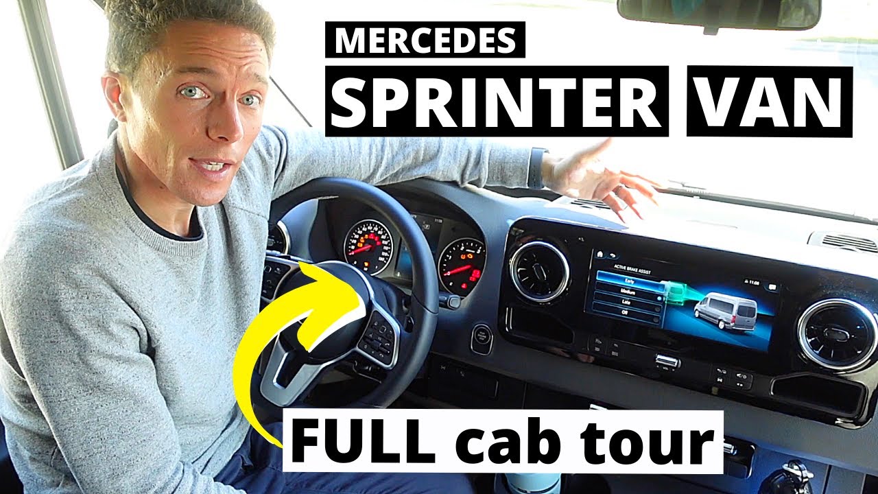 Экскурсия на фургоне Mercedes Sprinter | ВСЕ возможности для полноценной жизни в фургоне