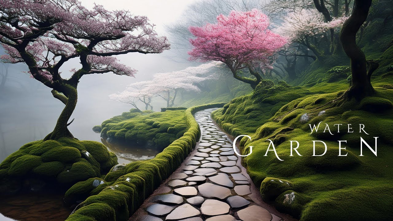 WATER GARDEN | Deep Ethereal Ambient Music - Relaxing Water Soundscape for Peace & Stress Relief