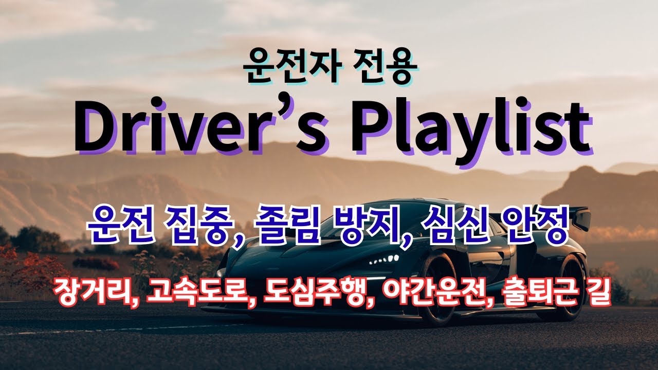 운전자 Playlist