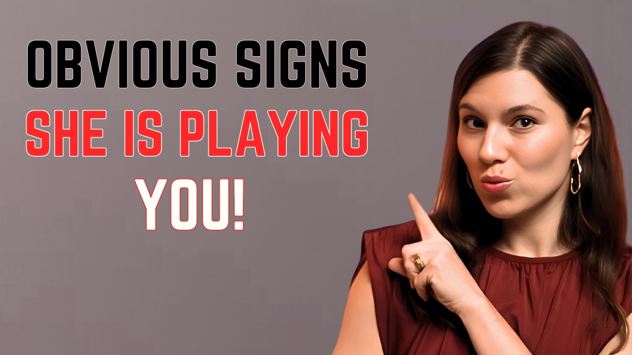 5 Signs She’s Playing You (Stop Wasting Your Time) | Female Psychology | Courtney Ryan