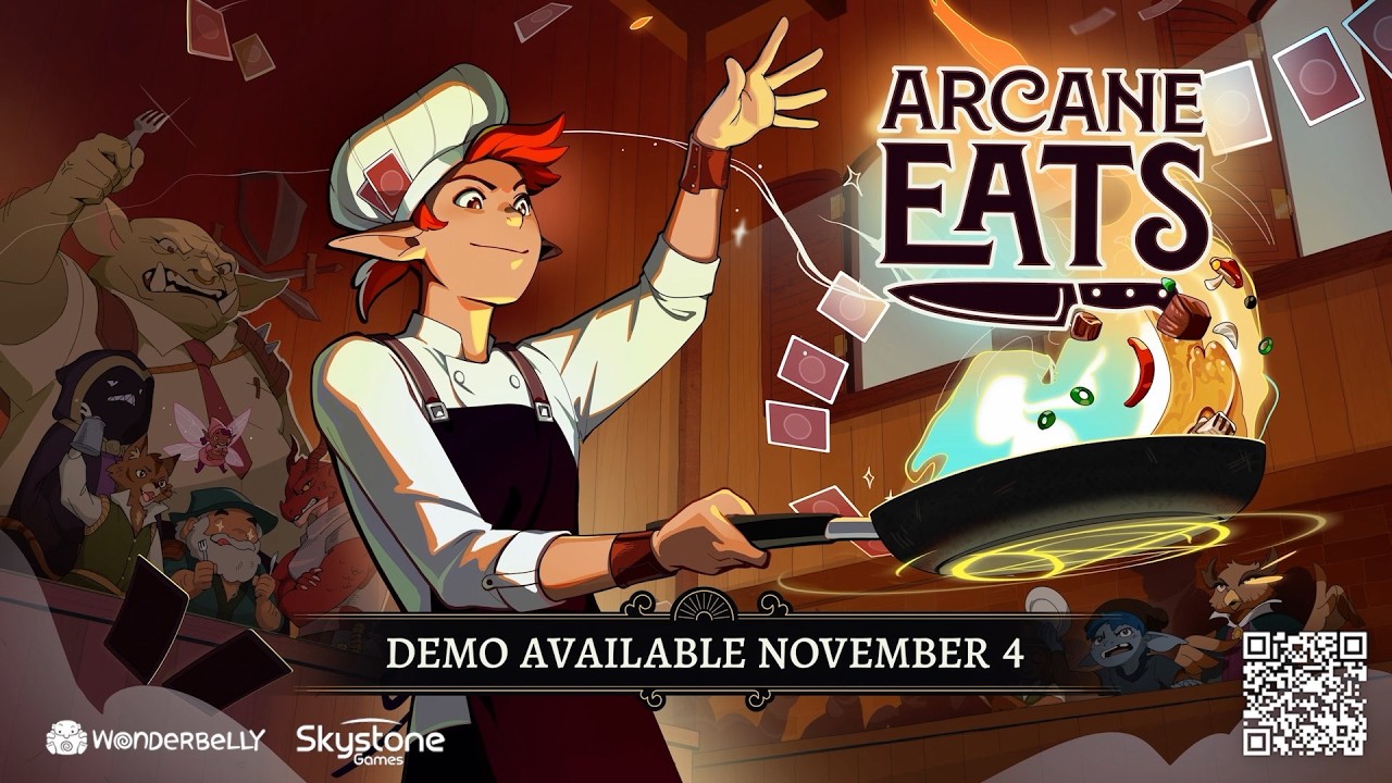 Arcane Eats Developer Spotlight at 2025 Dames4Games Ghouls 4 Games ~ Demo Coming Nov. 4th!
