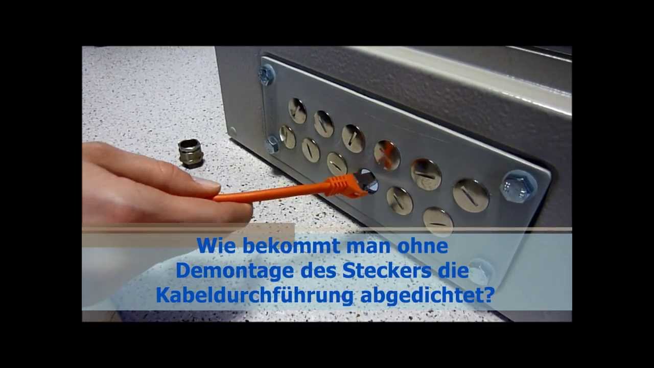 Contech3 teilbare Metallverschraubung