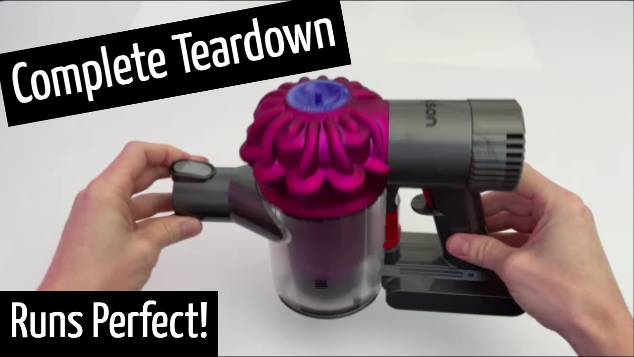 Разборка Dyson V6 и устранение перенапряжения