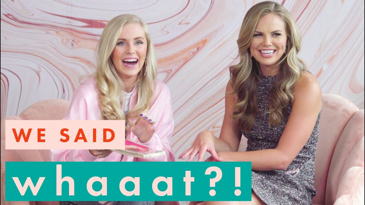 Hannah B Put Mashed Potatoes On My Face | We Said Whaaat? with Cosmo Assistant Sam Feher