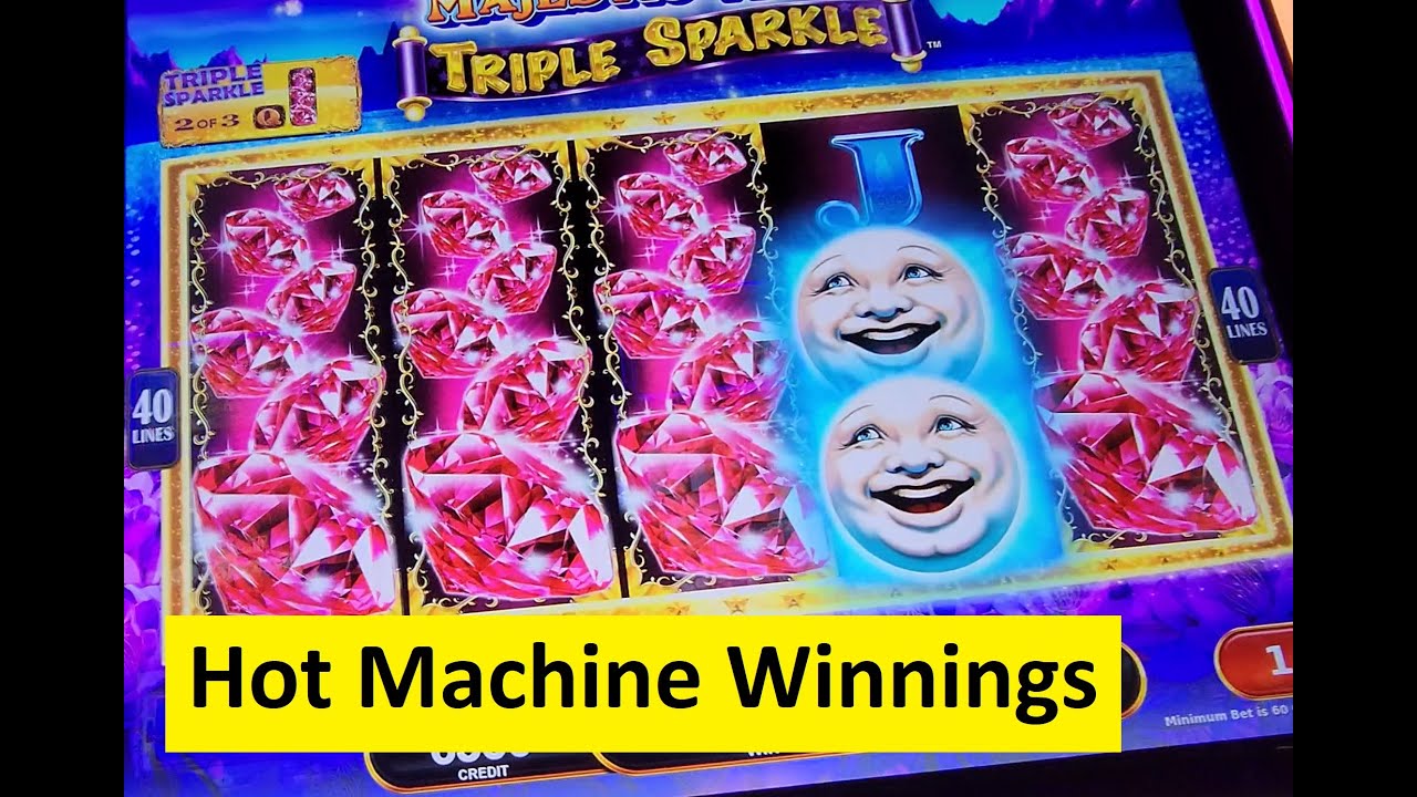 Hot Machine for Super Big Win! Majestic Moon Triple Sparkle Slot