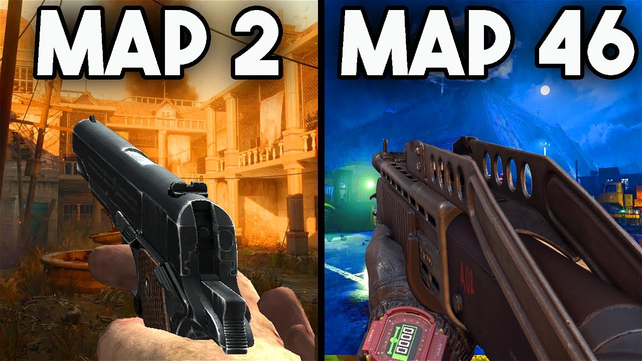 Spawn Room Only Challenge On Every Zombies Map