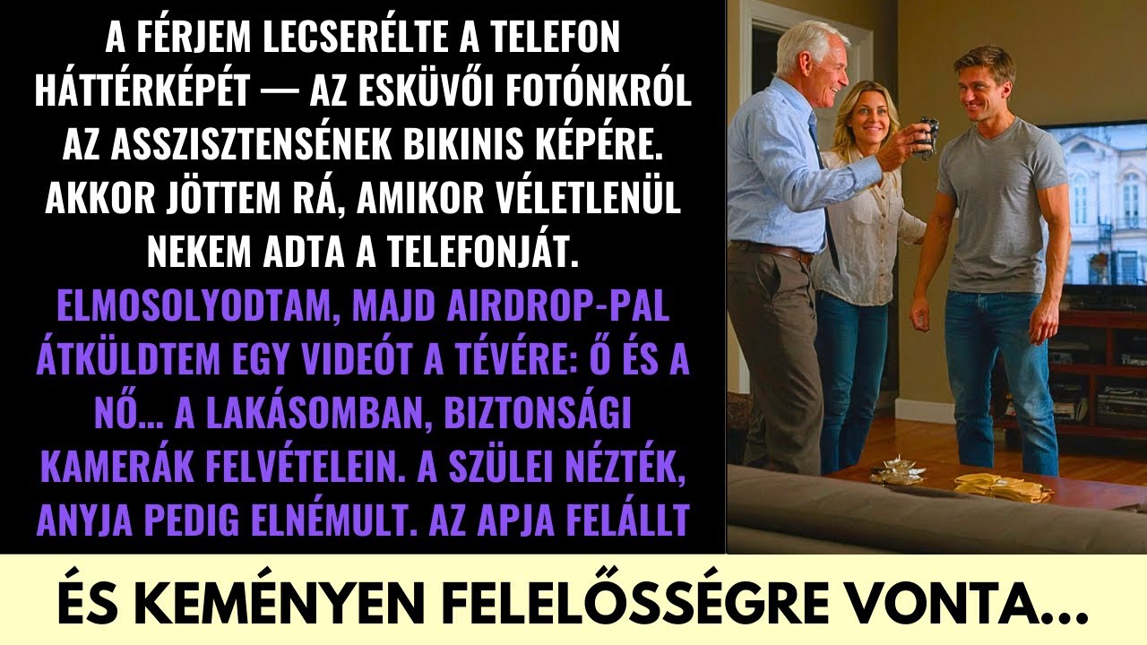 Lecserélte Az Esküvői Képünket Az Ő Bikini Fotójára—Aztán Airdroppal Elküldtem Az Igazat a Szüleinek