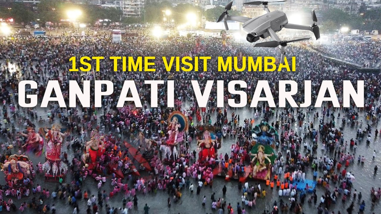 Mumbai Ganpati Visarjan 2023 | Mumbai Ganesh Visarjan | Ganpati Festivel 2023