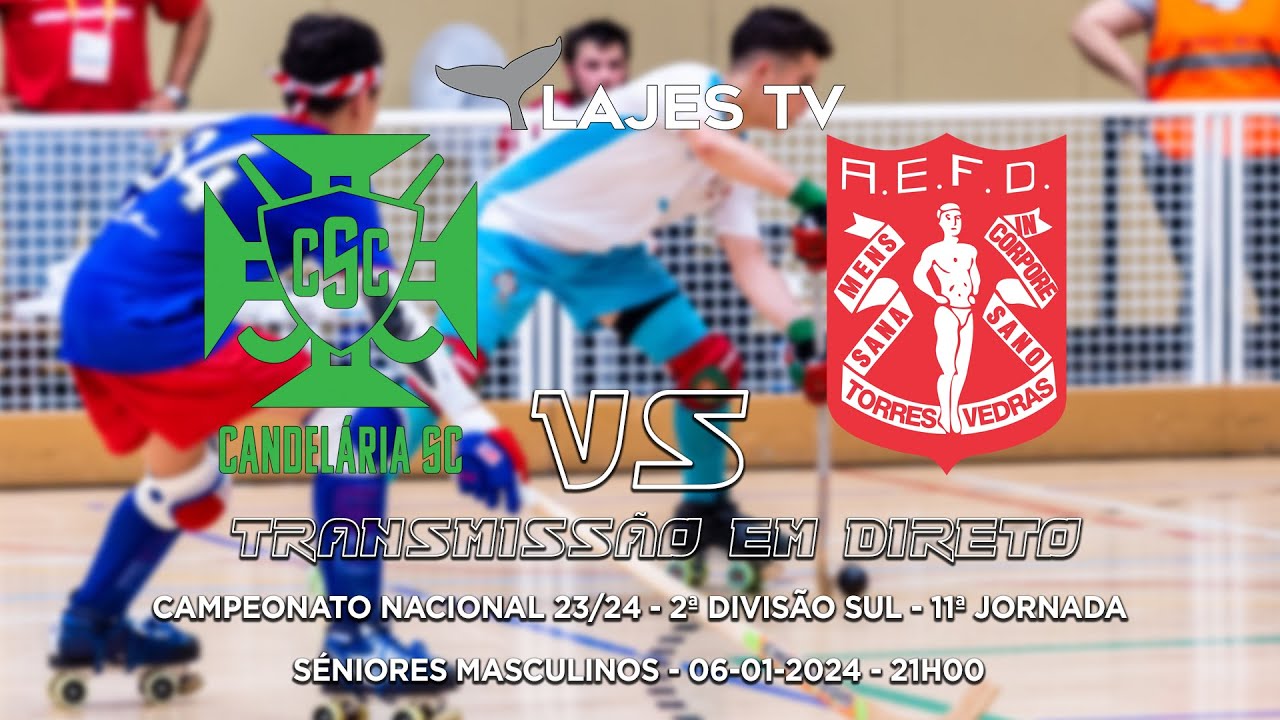 Hóquei Em Patins 23/24 - 11ª Jornada - Campeonato Nacional - 2ª Divisão Sul - CSC x AEFD