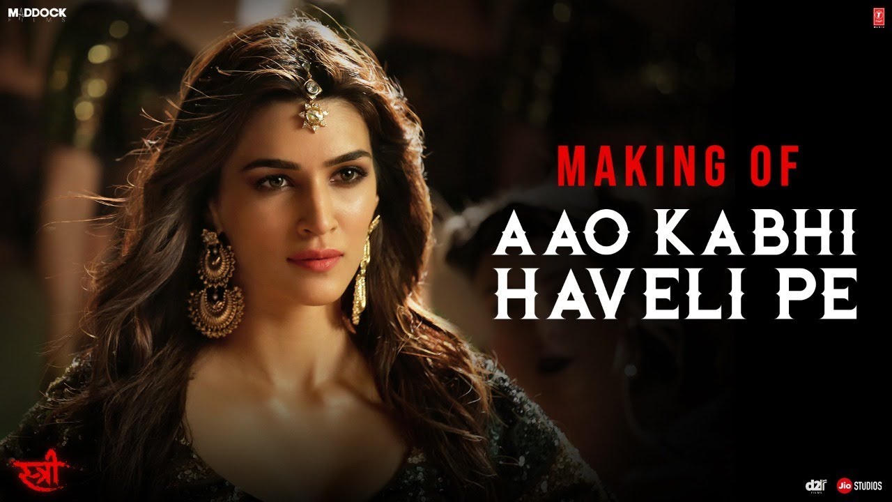 Making Of Aao Kabhi Haveli Pe  Song | STREE |  Kriti Sanon | Badshah, Nikhita Gandhi, Sachin - Jigar