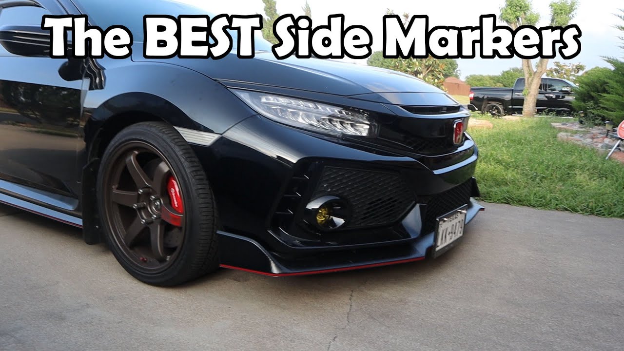 Honda Civic Type R gets Suma Performance Side Markers | EASY Install & Review!