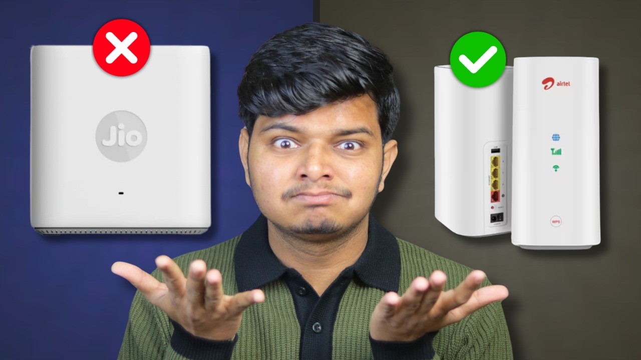 Jio vs Airtel AirFiber – One Is Clearly Better in 2026 !