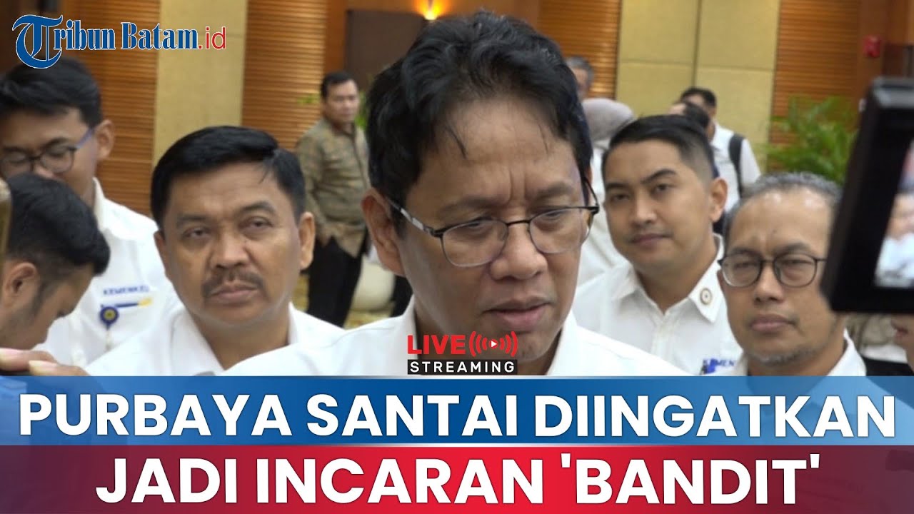 🔵Purbaya Santai Diperingatkan Jadi Incaran 'Bandit': Gue Tak Terima Duit, Gaji Gue Gede