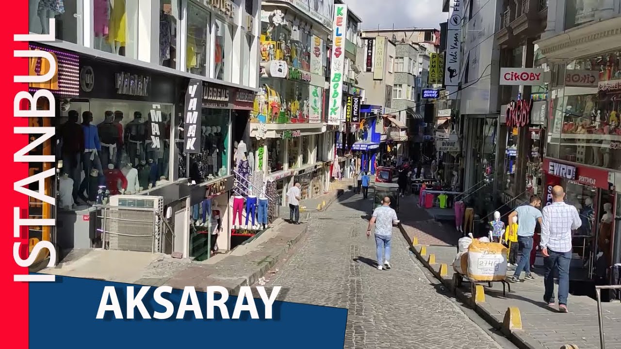 Istanbul turkey  City 2021 Walking Tour |AKSARAY 2021