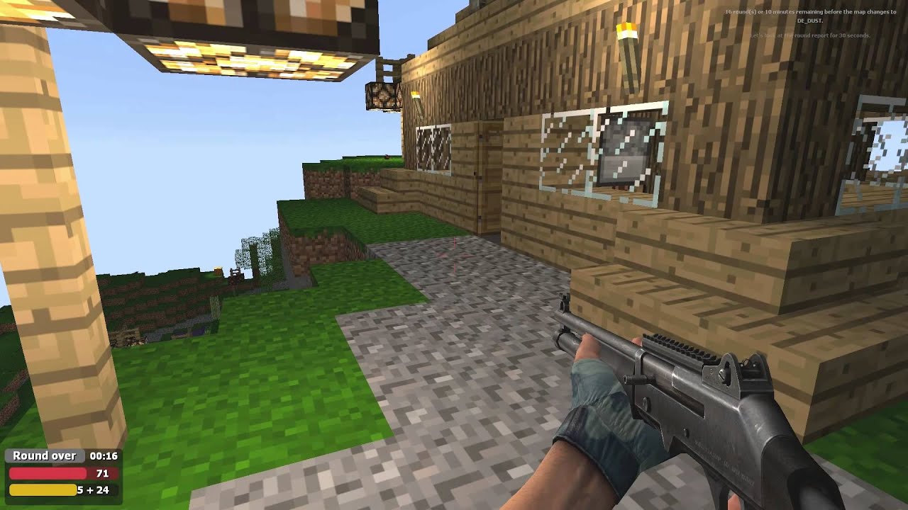 Garry's Mod — Trouble In Terrorist Town (TTT) — ещё больше Minecraft
