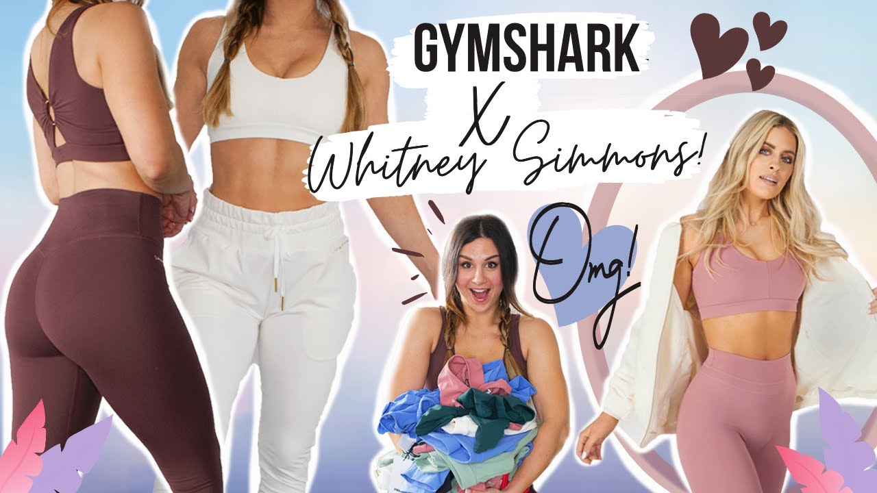 WHITNEY SIMMONS X GYMSHARK NEW RELEASE HAUL, TRY ON, & REVIEW! WHITNEY X GYMSHARK SNEAK PEEK! 2020