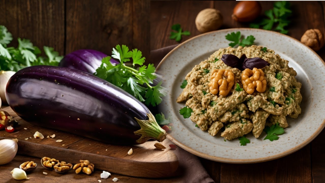 How to Make Georgian Eggplant with Walnut Sauce &ndash; Must Try!