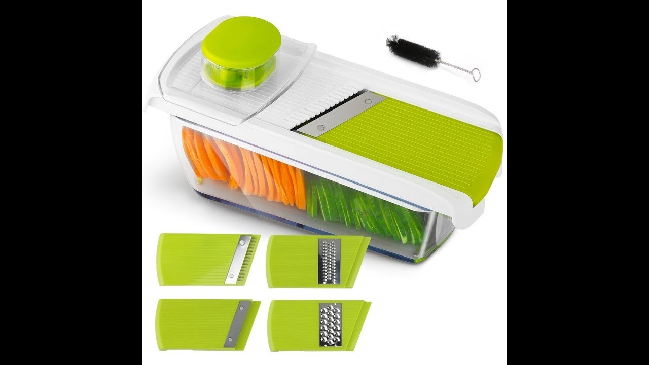 Compact Adjustable Mandoline Food Slicer