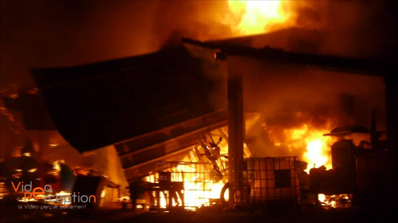 Feu de hangar agricole à Jebsheim