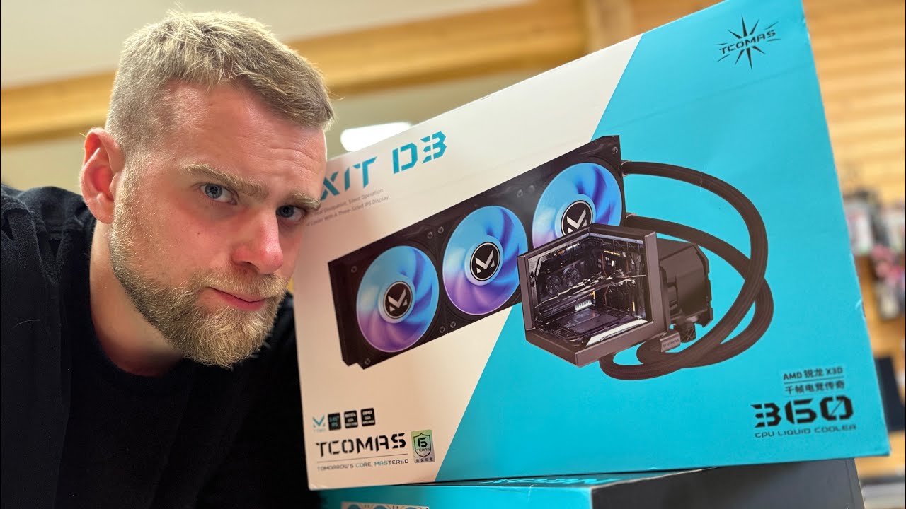 Лучшая СЖО для Ryzen? 🤯 Охлаждаем 7950X при 213W до 79.9 градусов! TCOMAS EXIT D3! 