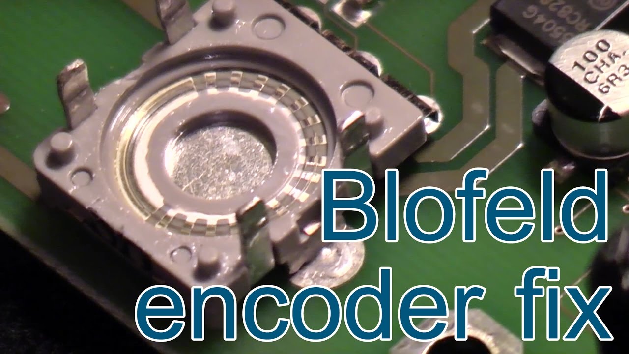 [tutorial] Cleaning Waldorf Blofeld Encoders