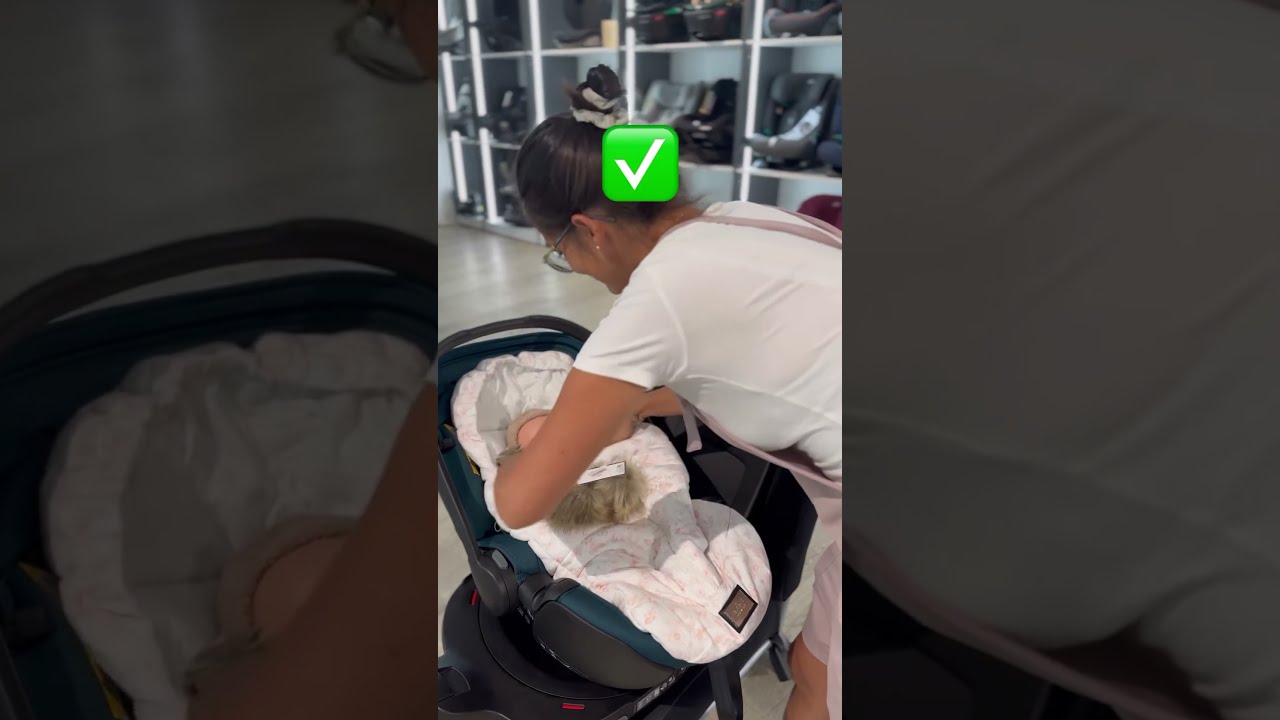 Do autosedačky kombin&eacute;za ani bunda nepatř&iacute; ❌ #autosedacka #vajicko #zima #bezpeci #funbaby #carseat