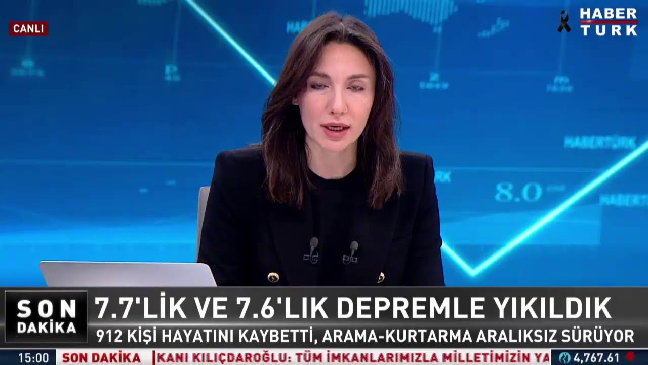 #CANLI - 7.7'lik deprem 10 ili vurdu! 912 kişi hayatını kaybetti