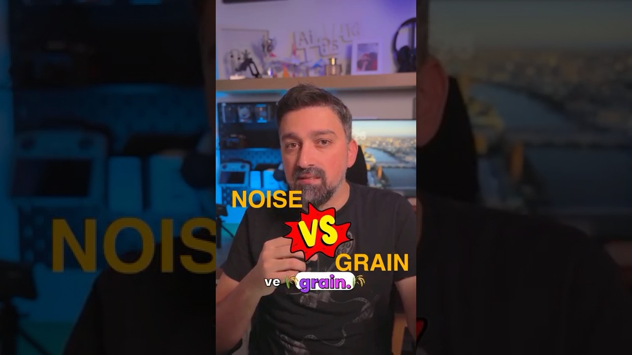 Noise ve Grain birbirinden farklı şeyler. Peki nedir bu fark?