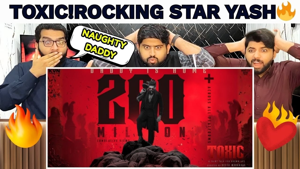 Reaction On Toxic Introducing Raya | Rocking Star Yash | धमाकेदार | Pakistani Reaction 🔥