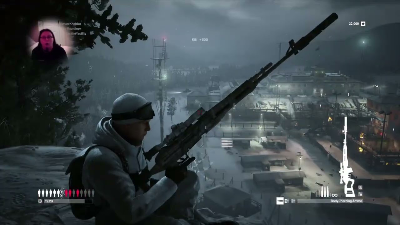 Hitman 3 Siberia Sniper Mission | First Playthrough
