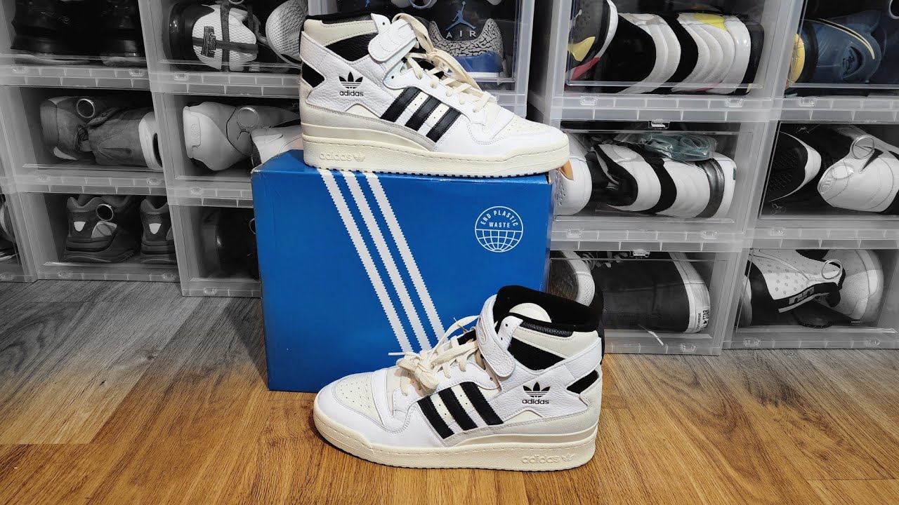 Adidas Forum 84 High White & Black Review!!