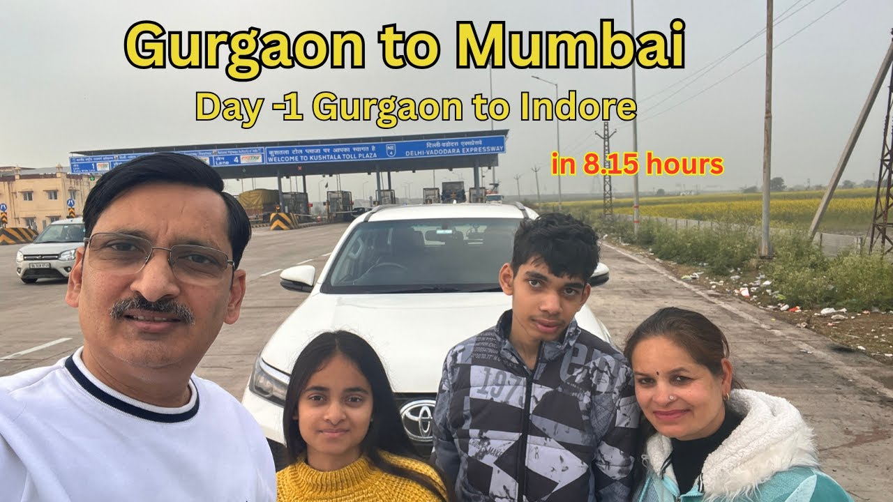 Gurgaon to Mumbai | Day-1 Gurgaon to Indore