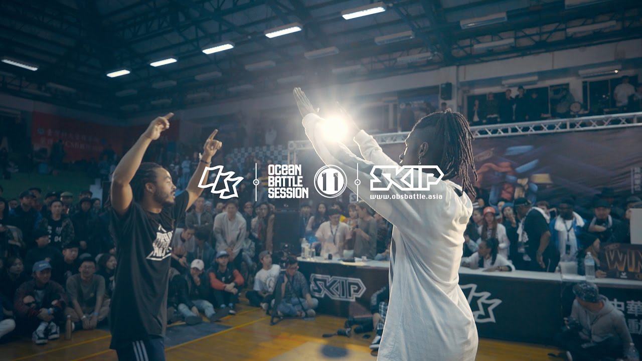 HipHop Semifinal 1 Aka Mini vs Bouboo | 170228 OBS Vol.11 Day3