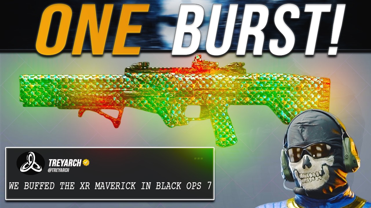 The ONE BURST Xr Maverick Vs Try Hards in Black ops 7