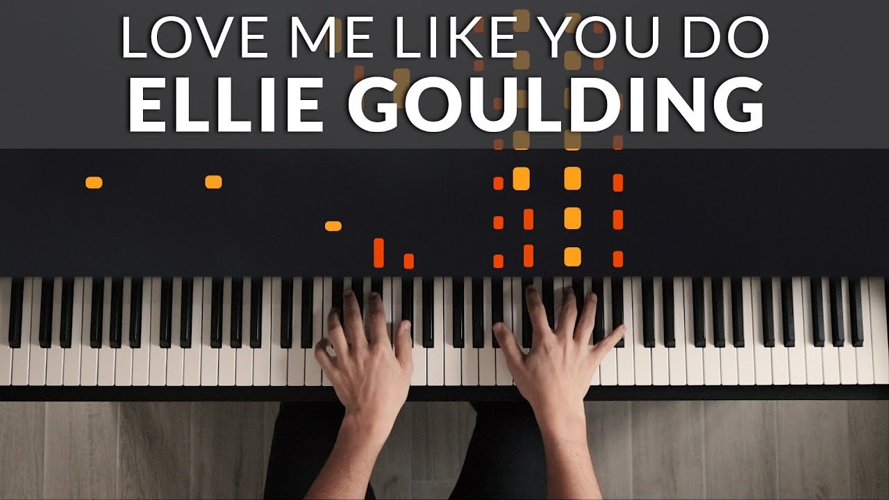 Love Me Like You Do - Ellie Goulding | Tutorial of my Piano Cover