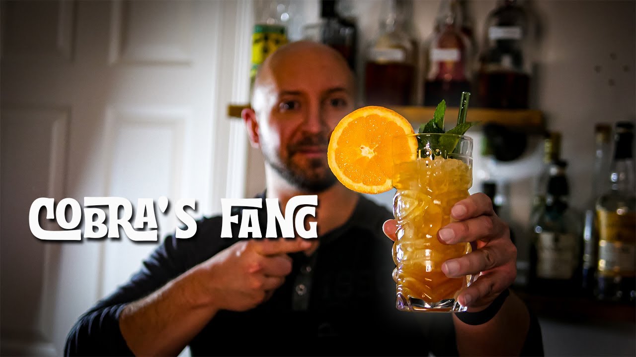 Overproof Tiki Drink Thats SUPER EASY | Simplified Cobra’s Fang