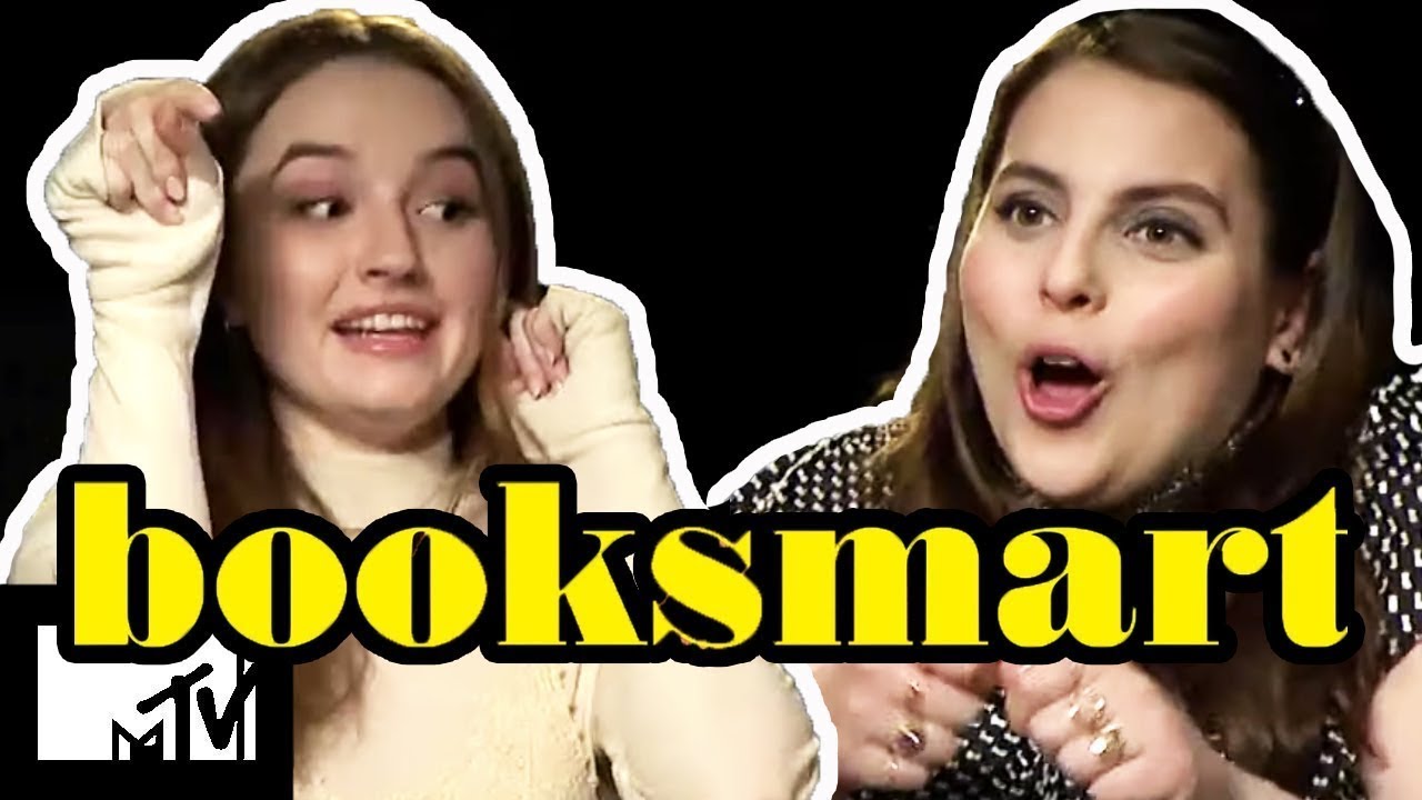 Booksmart Cast On The Awkward Sex Scene & Play Teen Movie Charades | MTV Movies