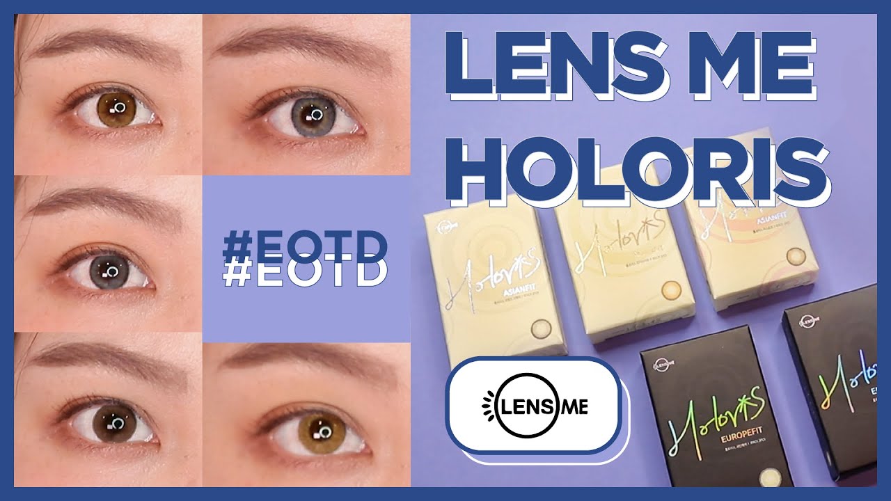 LensMe Holoris Contact Lens Review 👀✨ | Asia Fit & Europe Fit | HIKOCO