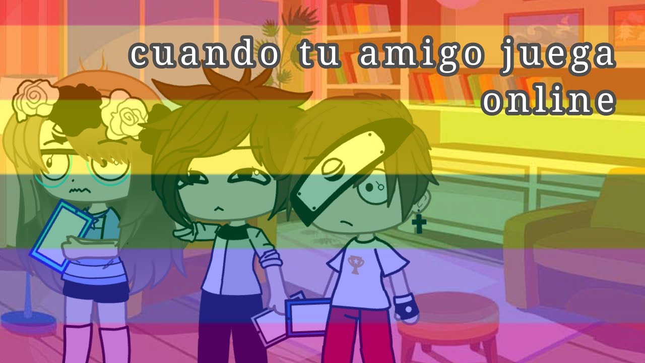 cuando tu amigo juega online (meme)