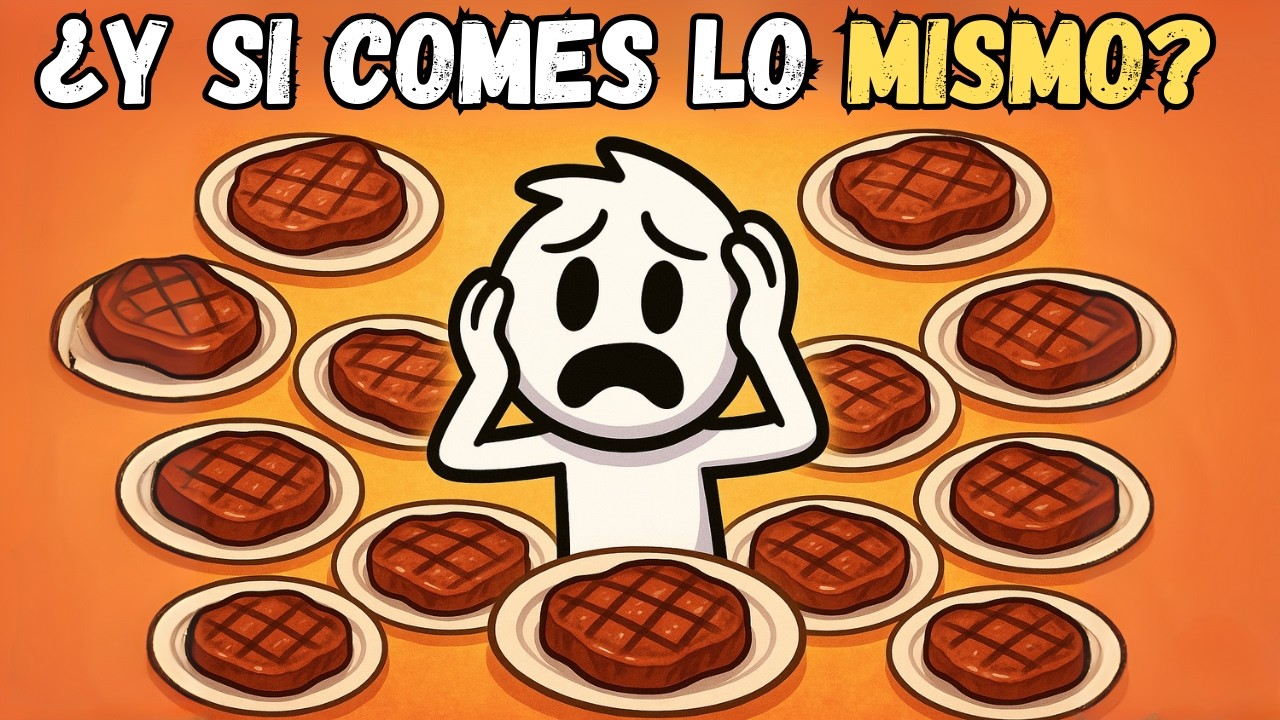 ¿Y si solo comes UN alimento toda tu vida? (Segun la ciencia)