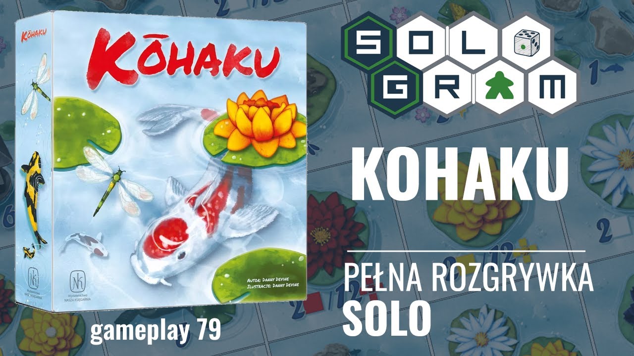 Kohaku | pełna rozgrywka solo | zasady gry | gameplay 79