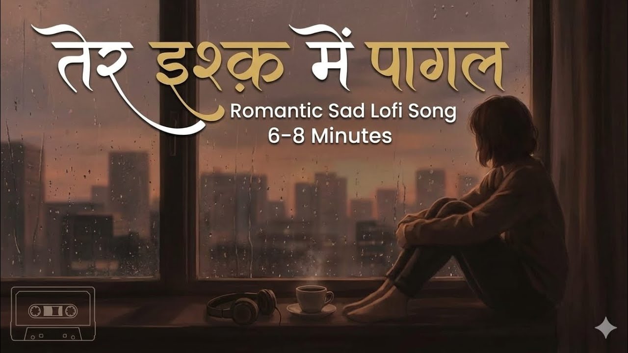 “Tere Ishq Mein Pagal” 💔2026🕯️ | Sad Broken💔🥲 Lofi | Lost in Divine Love | Hindi– Vibes