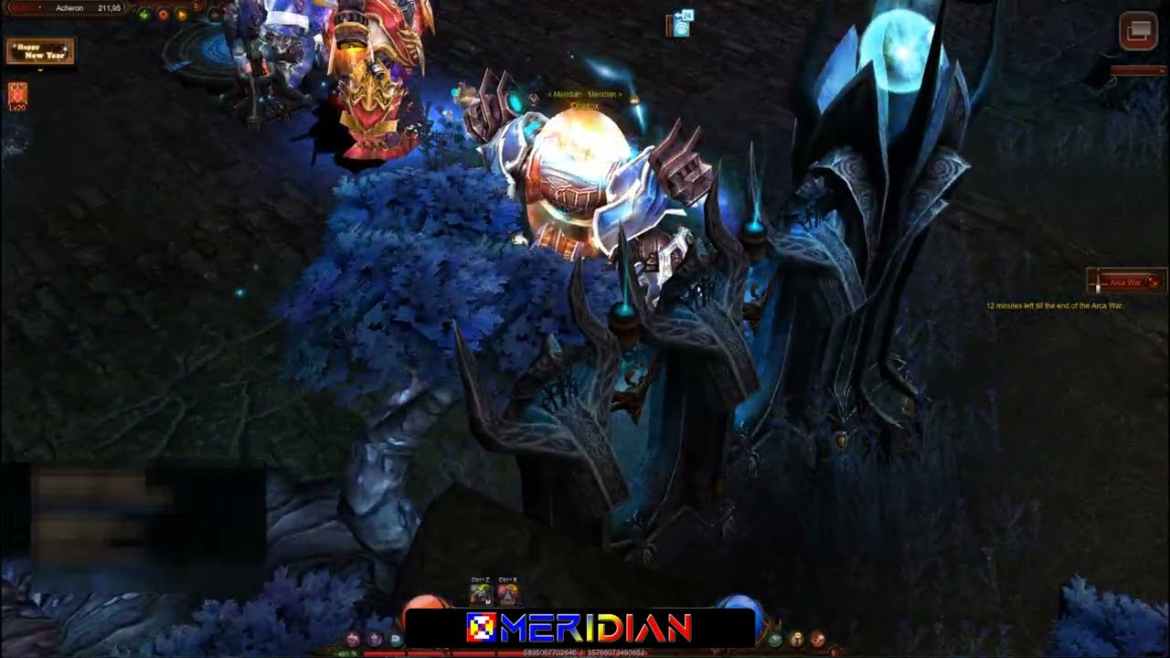 Arka War Meridian — 10 января 2026 г. — Global Mu Online — Сервер Alfheim — Сезон 21.1