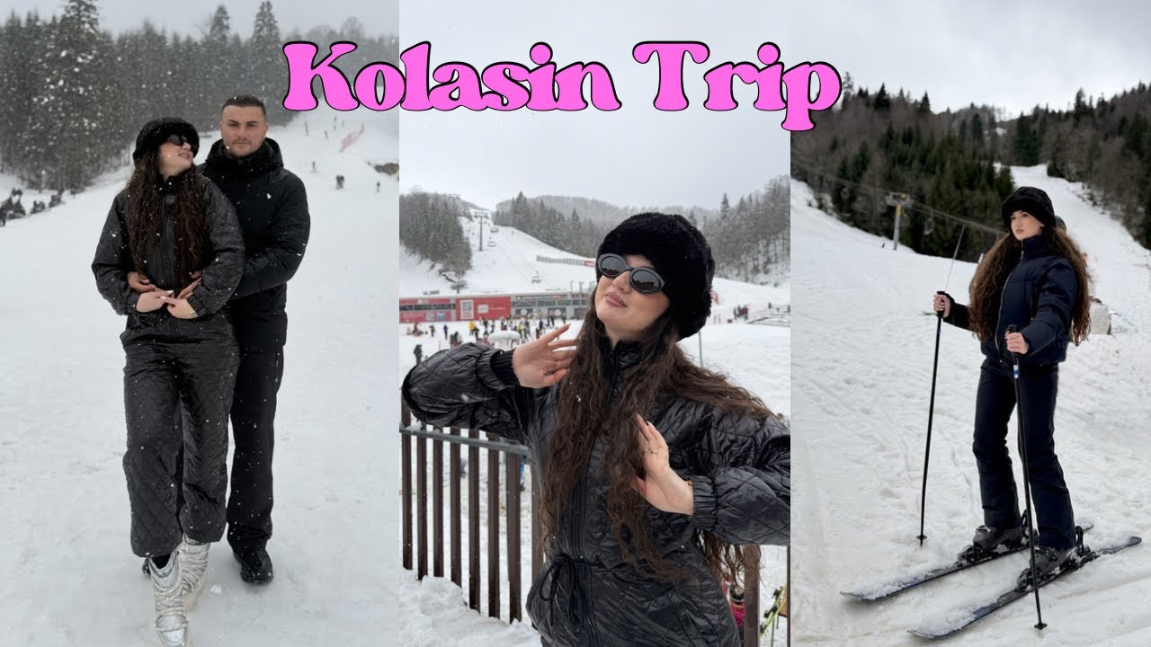 BORË, SKI & PUSHIME NË KOLASHIN ❄️| ZARA SALE🛍️| Alba Vlogs