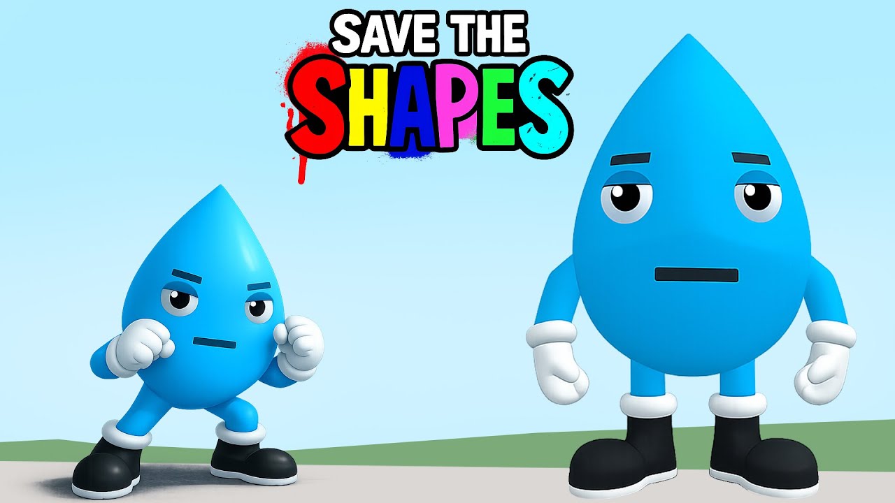 I MADE NEW WATER DROP SAVE THE SHAPES in Garry's Mod